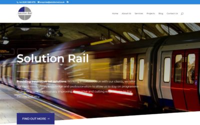 Solution Rail Launch New Website