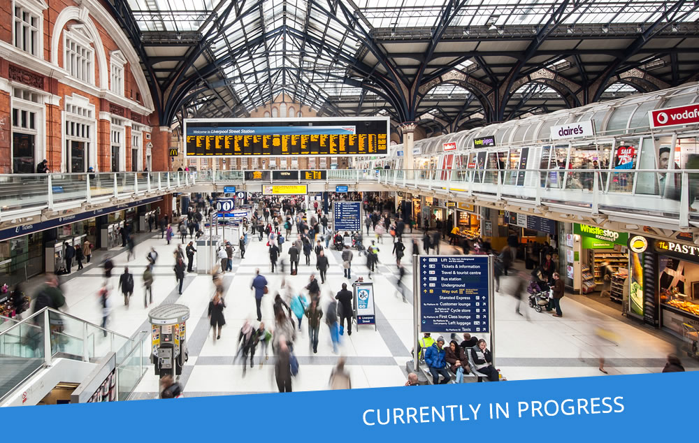 In-Station Retail – Liverpool St, Oxford Circus, North Greenwich